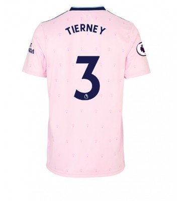 Arsenal Kieran Tierney #3 Tredjedrakt 2022-23 Kortermet